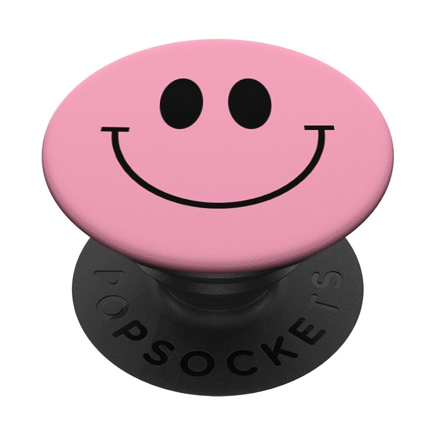 Amazon.com: Pink Smile Face Happy Smiling Emoticon Retro 90s
